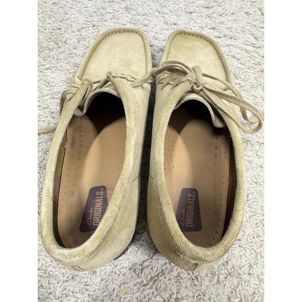 Clarks Originals Wallabee Chukka Boots Shoes Maple Suede Mens 13M Classic Hippie - Picture 11 of 12